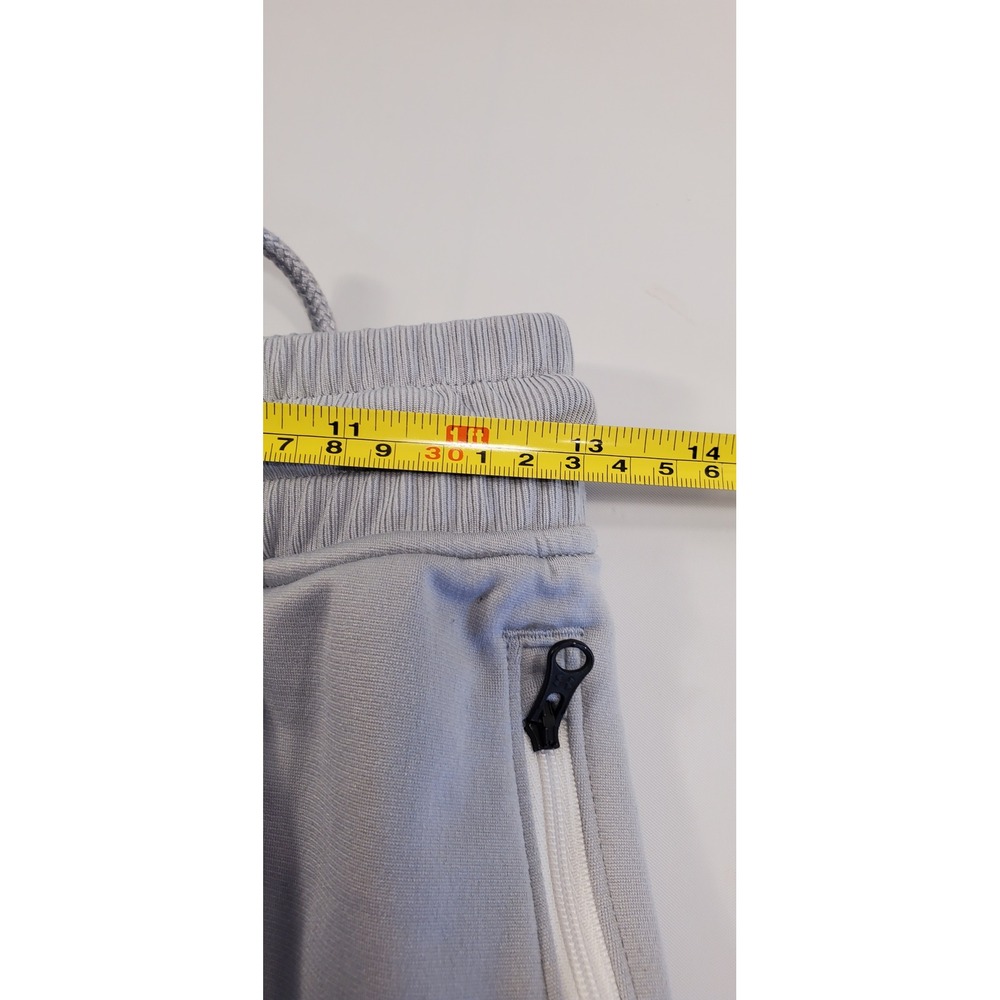 Under Armour Mens Gray Loose Fit Joggers Fleece Sweatpants Small Zipper Pockets - Picture 6 of 8